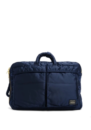Porter quilted top handle laptop - Blue