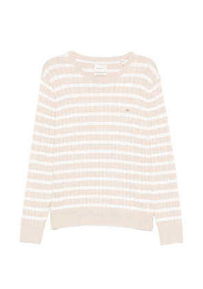 Gant striped sweater - Neutrals