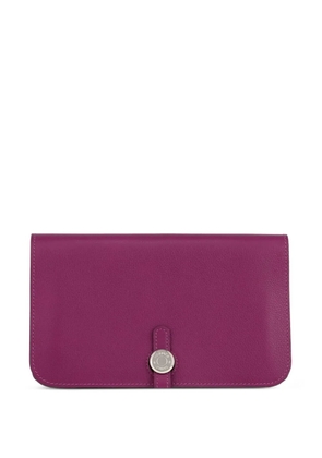 Hermès Pre-Owned 2020 Dogon wallet - Purple