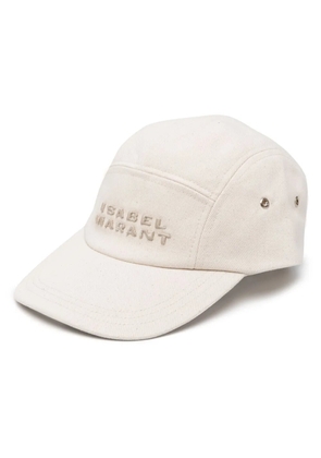ISABEL MARANT Tedji logo-embroidered baseball cap - Neutrals