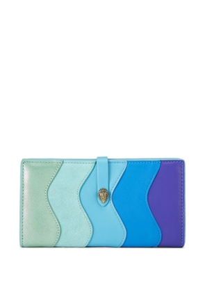 Kurt Geiger London Kensington colour-block wallet - Blue
