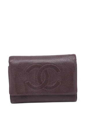 CHANEL Pre-Owned tri-fold wallet - Red
