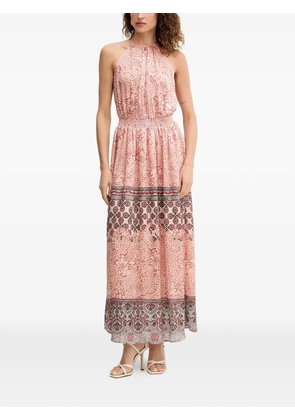 Morgan patterned maxi dress - Pink