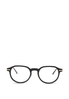 Linda Farrow Newel round-frame glasses - Black