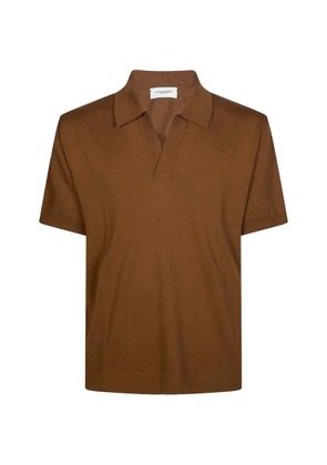 Paolo Pecora Skypper polo shirt - Brown