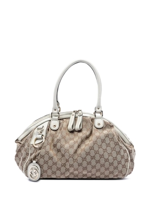 Gucci Pre-Owned 2016-2026 GG Canvas Sukey satchel - Brown