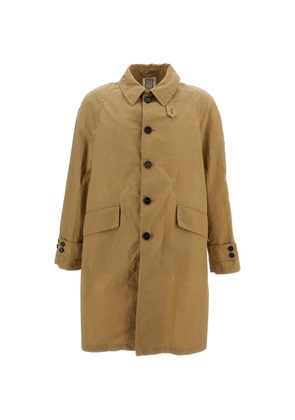 L'impermeabile button-fastening raincoat - Neutrals