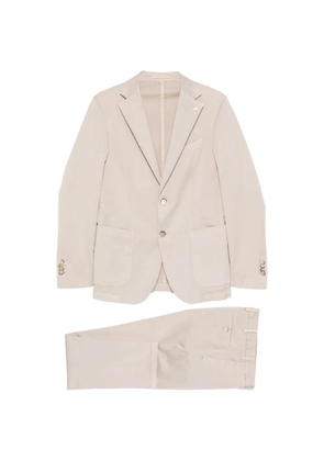 Luigi Bianchi patch pocket blazer - Neutrals
