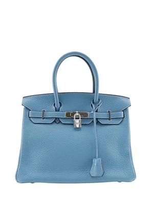 Hermès Pre-Owned 2004 Clemence Birkin Retourne 30 handbag - Blue