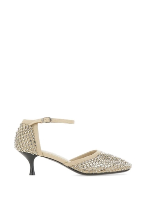 strategia shoes strass ankle-strap pumps - Neutrals