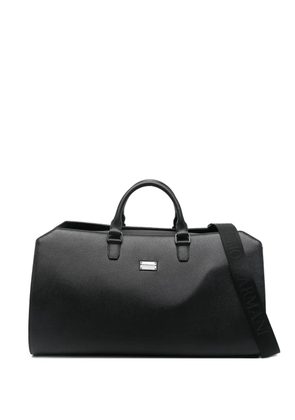 Emporio Armani top-handle holdalls - Black