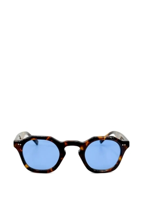 Josef Miller Milton round-frame sunglasses - Brown