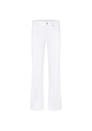Cambio white flared jeans