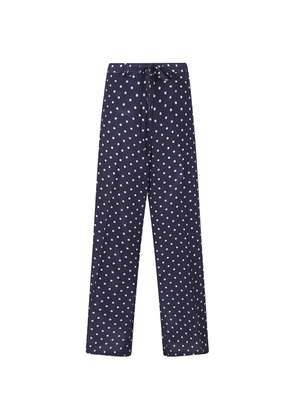 P.A.R.O.S.H. polka-dot trousers - Blue
