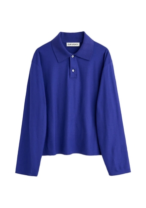 OUR LEGACY Rugby Longsleeve buttoned polo shirt - Blue