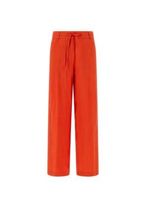 Nude drawstring trousers - Orange