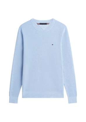 Tommy Hilfiger logo crew neck jumper - Blue