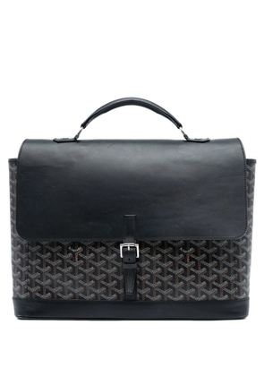 Goyard Pre-Owned 2018 Goyardine Citadin PM business bag - Black