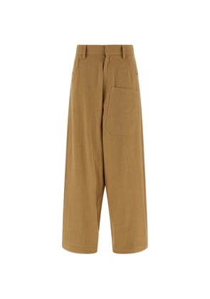 Jejia Carla textured trousers - Yellow