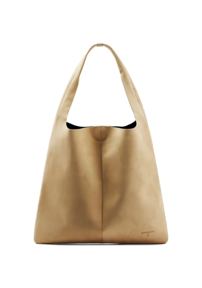 Patrizia Pepe suede shoulder bag - Neutrals