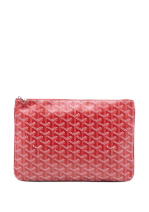 Goyard Pre-Owned 2017 Goyardine Senat MM clutch bag - Red