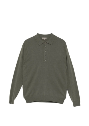 N.Peal cashmere polo shirt - Green