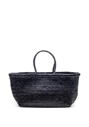 DRAGON DIFFUSION small Triple Jump woven-design tote bag - Black