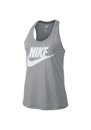 Nike logo-detail tank top - Grey