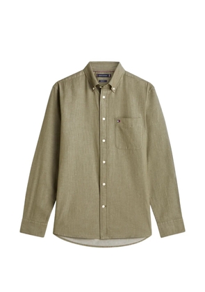 Tommy Hilfiger button-up long-sleeve shirt - Green