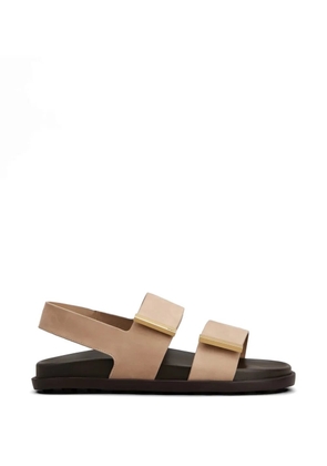 Tod's strap detail flat sandals - Neutrals