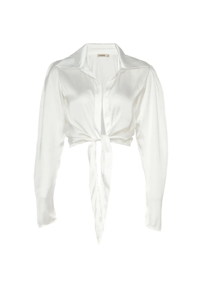 PARAMIDONNA pearl beach shirt - White