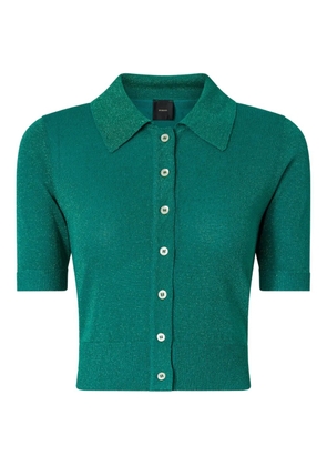 PINKO ribbed top - Green