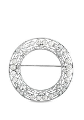 LB Exclusive diamond brooch - Silver