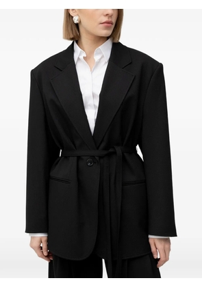 BOSS belted blazer - Black