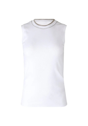 Peserico sleeveless top - White
