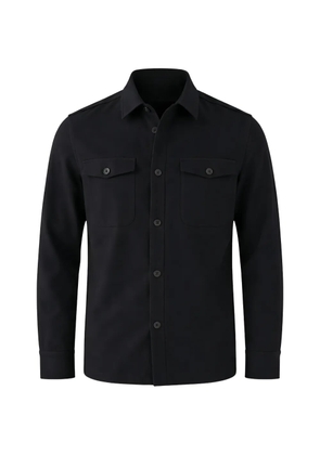 PATRICK ASSARAF buttoned flap pocket jacket - Black