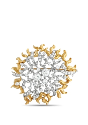 LB Exclusive diamond brooch - Silver
