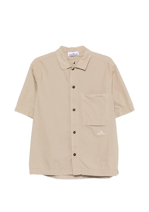 Stone Island pocket button shirt - Neutrals