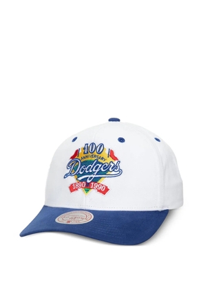 Mitchell & Ness x Los Angeles Dodgers embroidered snapback cap - White