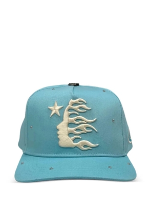 HELLSTAR logo-embroidered baseball cap - Blue
