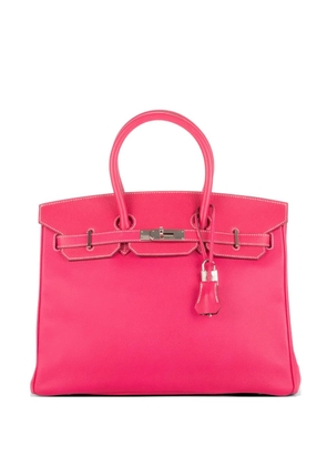 Hermès Pre-Owned Birkin leather tote bag - Pink
