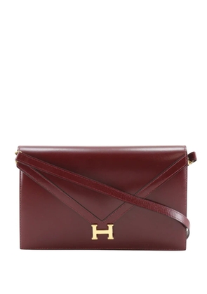 Hermès Pre-Owned 1981 Box Calf Lydie Clutch shoulder bag - Red