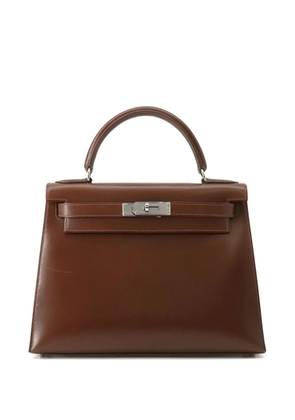 Hermès Pre-Owned 2000 Box Calf Kelly Sellier 28 satchel - Brown