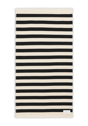 AMI Paris stripes beach towel - Neutrals