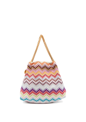 Missoni Raschel lurex tote bag - Neutrals