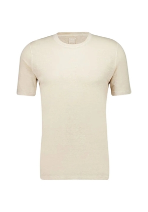 120% Lino round-neck T-shirt - Neutrals