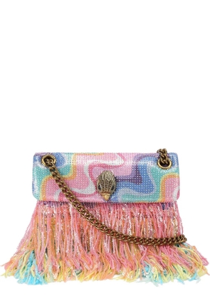 Kurt Geiger London mini Kensington Fringe shoulder bag - Pink