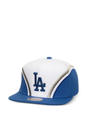 Mitchell & Ness Overhead snapback cap - White