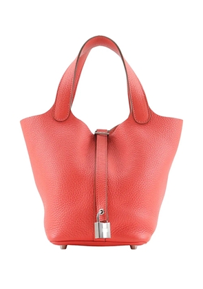 Hermès Pre-Owned 2012 Clemence Picotin Lock 18 handbag - Red