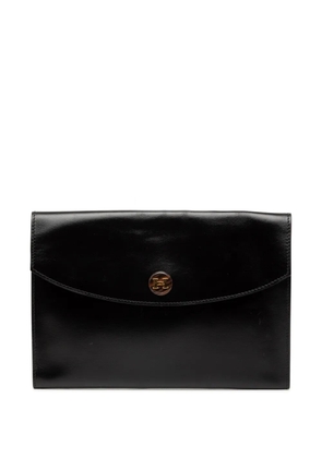 Hermès Pre-Owned 1988 Box Calf Pochette Rio clutch bag - Black